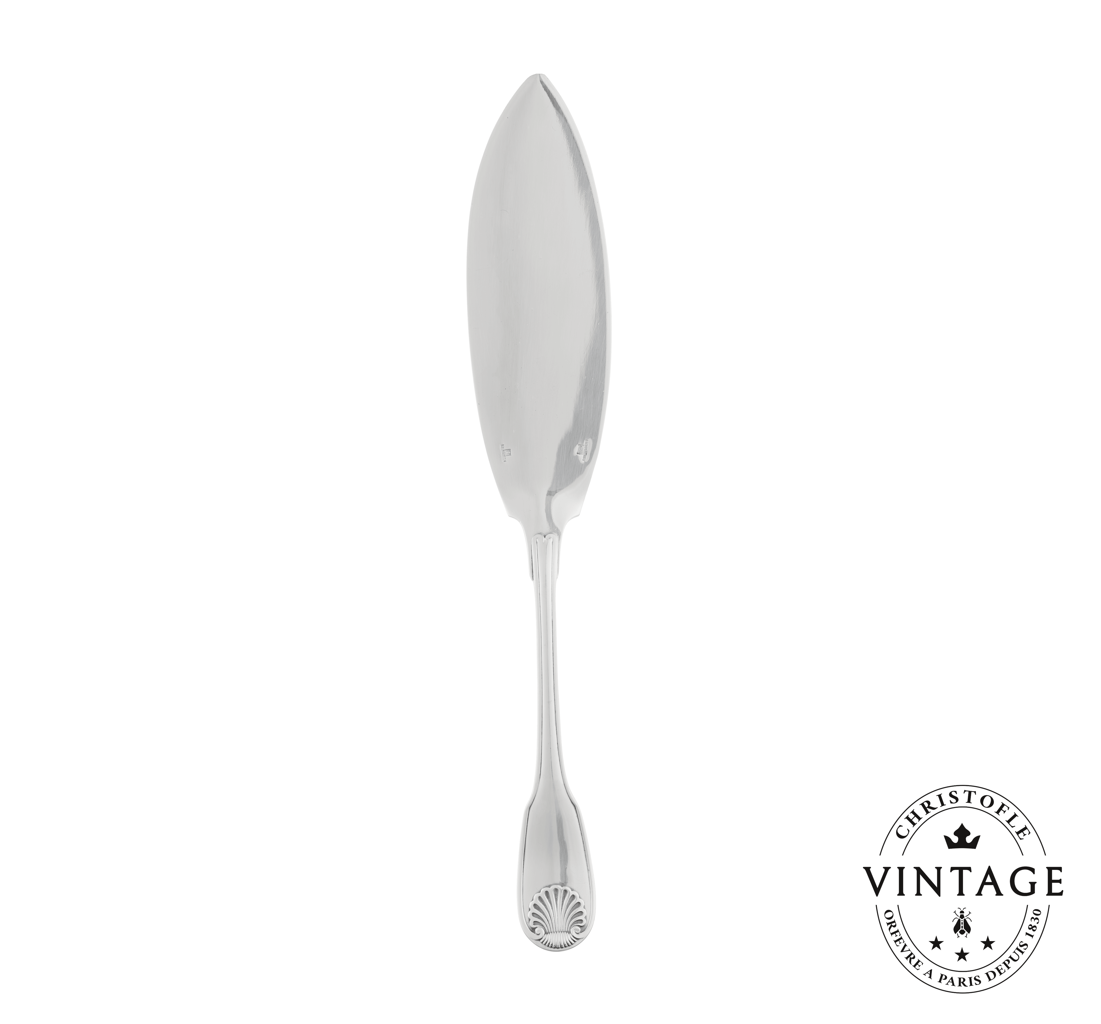 Vintage Silvered Fish Serving Set (2 pieces) Vendôme
